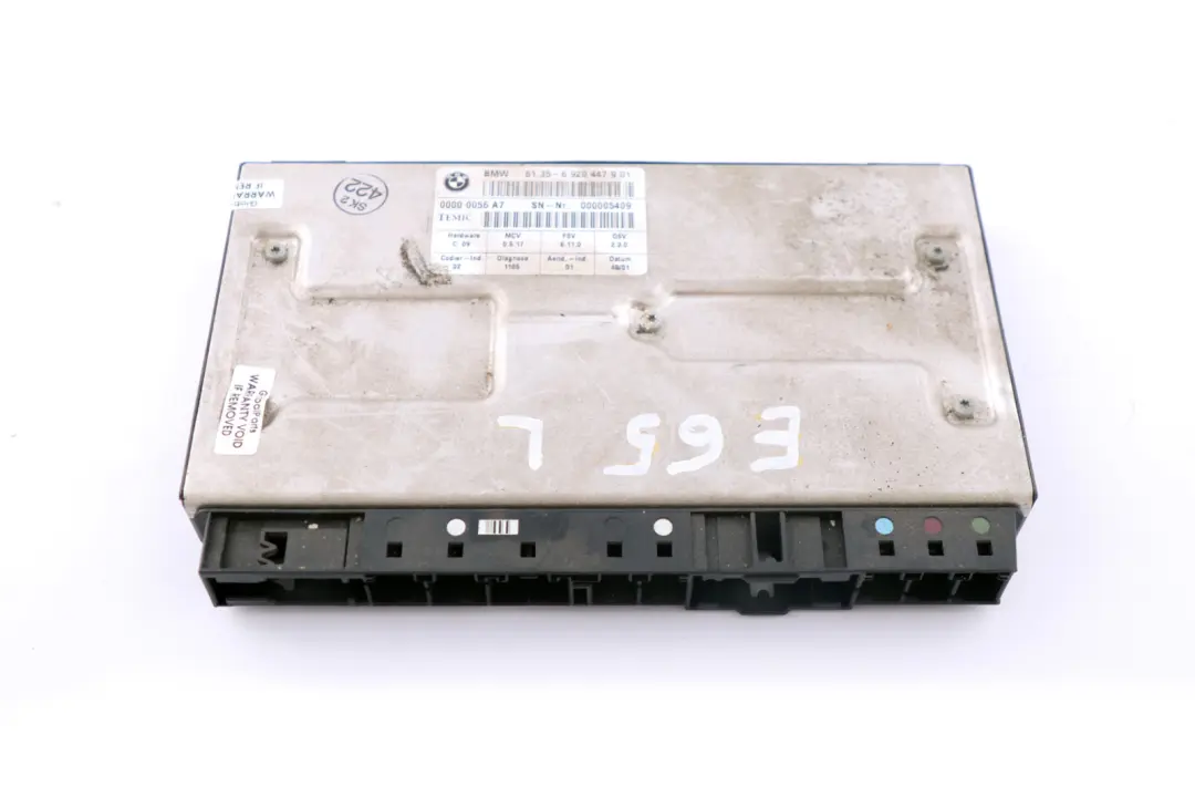 Sitzsteuermodul Ecu-Sensor 6927275 61356927275 für BMW 5 7 er E60 E61 E65 E66 mit Teilenummer 6920447 BMW 5 7 er E60 E61 E65 E66 Sitzsteuermodul Ecu-Sensor 6927275 61356927275 - SKU 6920447 - Teilenummer 6920447