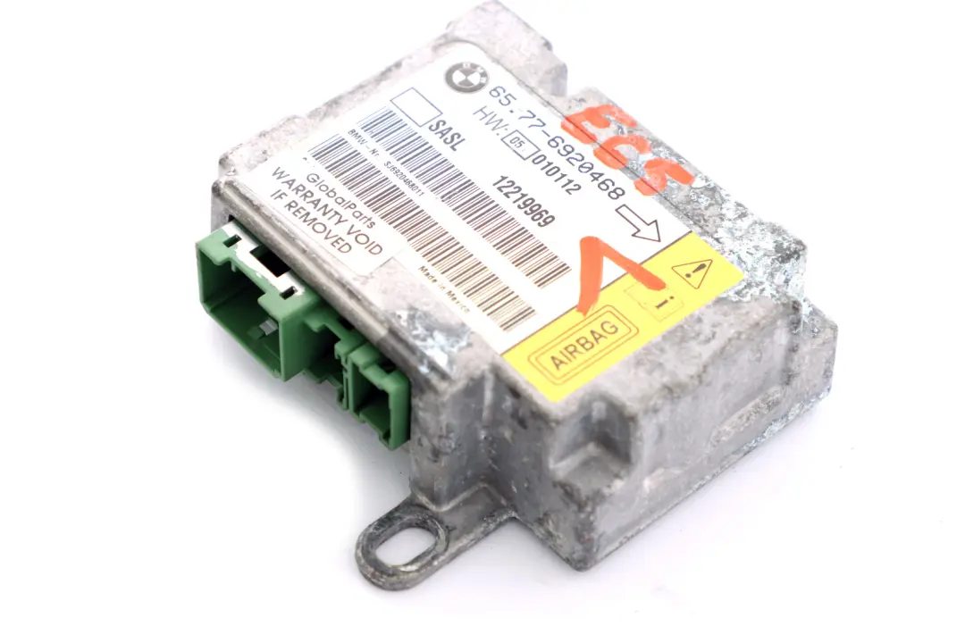 7er E65 E66 E67 A-Säule links Sensor Steuergerät für BMW mit Teilenummer 6920468 BMW 7er E65 E66 E67 A-Säule links Sensor Steuergerät - SKU 6920468 - Teilenummer 6920468