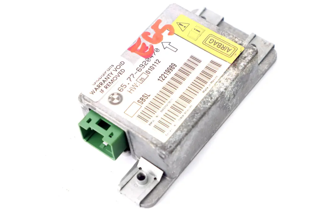 BMW 7 Reihe E65 E66 E67 Sensor B-Säule Links 6577 - SKU 6920470 - Teilenummer 6920470