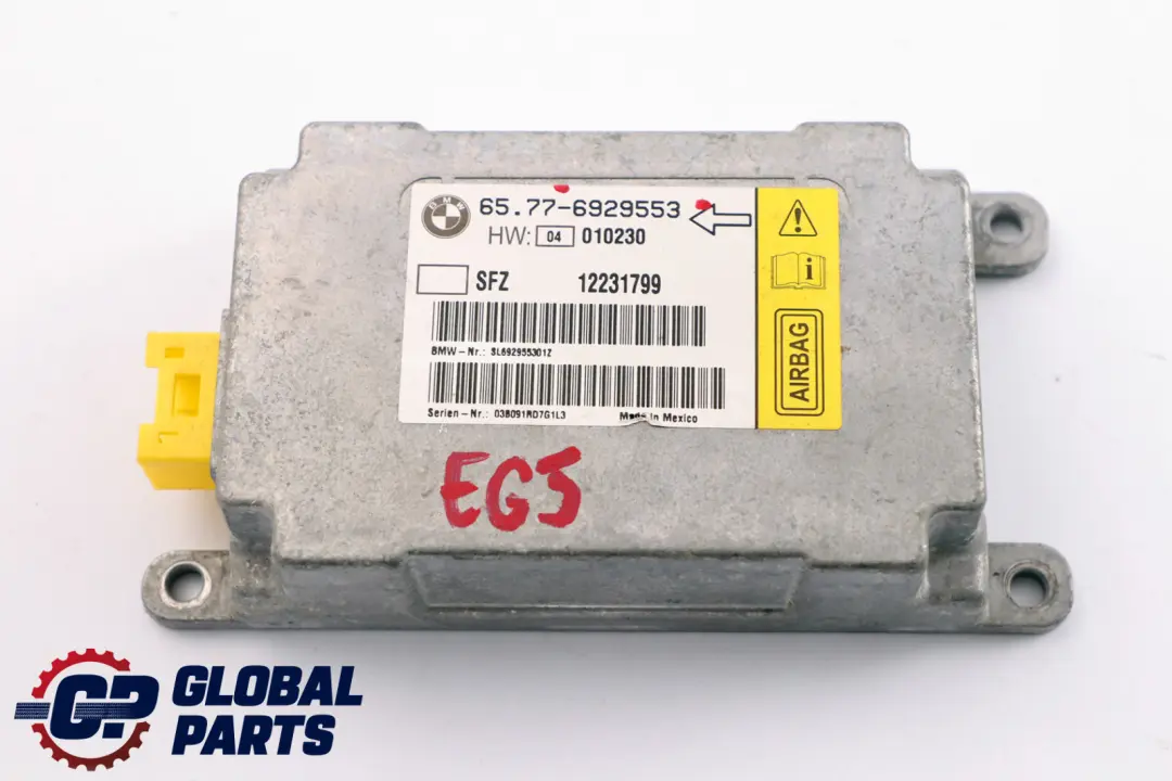 BMW 7 er E65 E66 E67 Sensor Fahrzeugmitte Steuergeraet - SKU 6920472 - Teilenummer 6920472