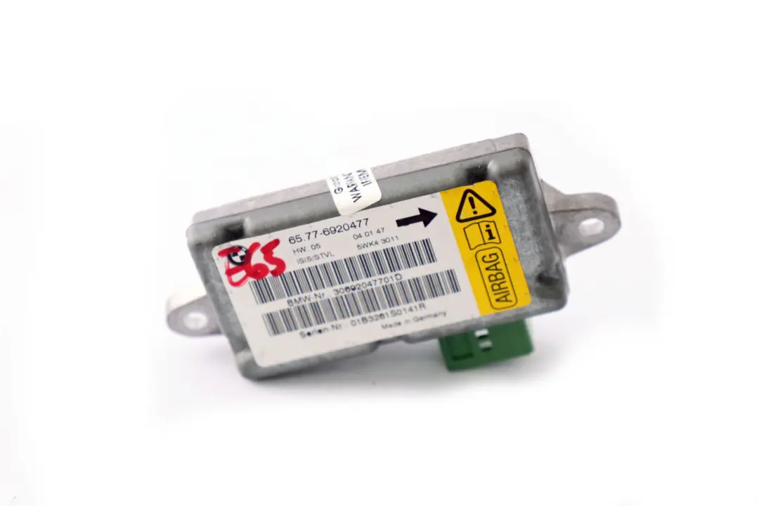 BMW E65 E66 E67 Moduł Poduszek Airbag - SKU 6920477 - Numer Części 6920477