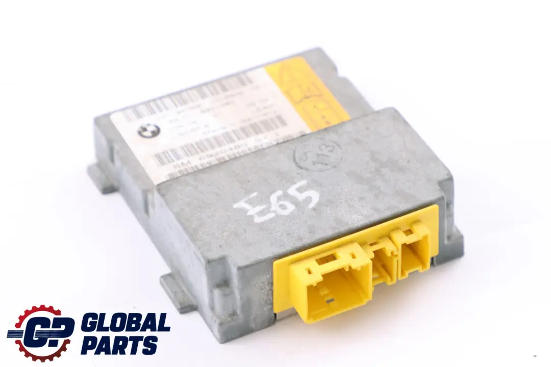 BMW 7 Series E65 E66 Passenger Seat Airbag Sensor Control Unit Module - SKU 6920480 - Part number 6920480