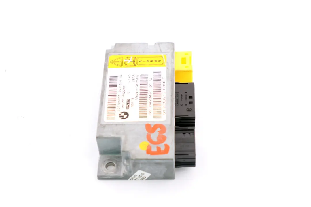 BMW 7 Series E65 E66 E67 Sensor Rear Seat Airbag - SKU 6920481 - Part number 6949906