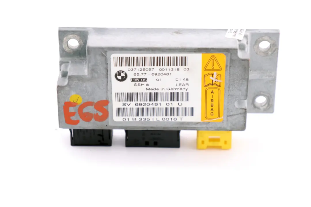  *BMW 7 er E65 E66 E67 Sensor Sitz Hinten - SKU 6920481 - Teilenummer 6949906