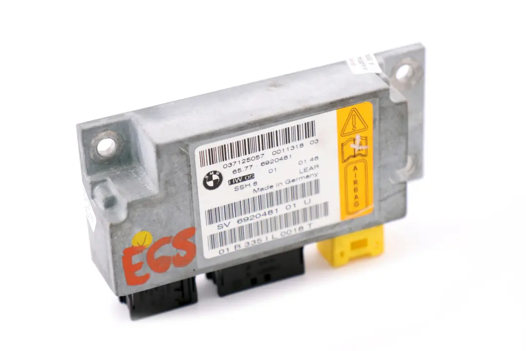  *BMW 7 er E65 E66 E67 Sensor Sitz Hinten - SKU 6920481 - Teilenummer 6949906