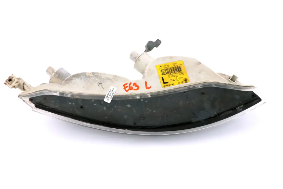 BMW 3 Series E63 E64 Direction Indicator Light Lamp White Left N/S - SKU 6920747 - Part number 7165805