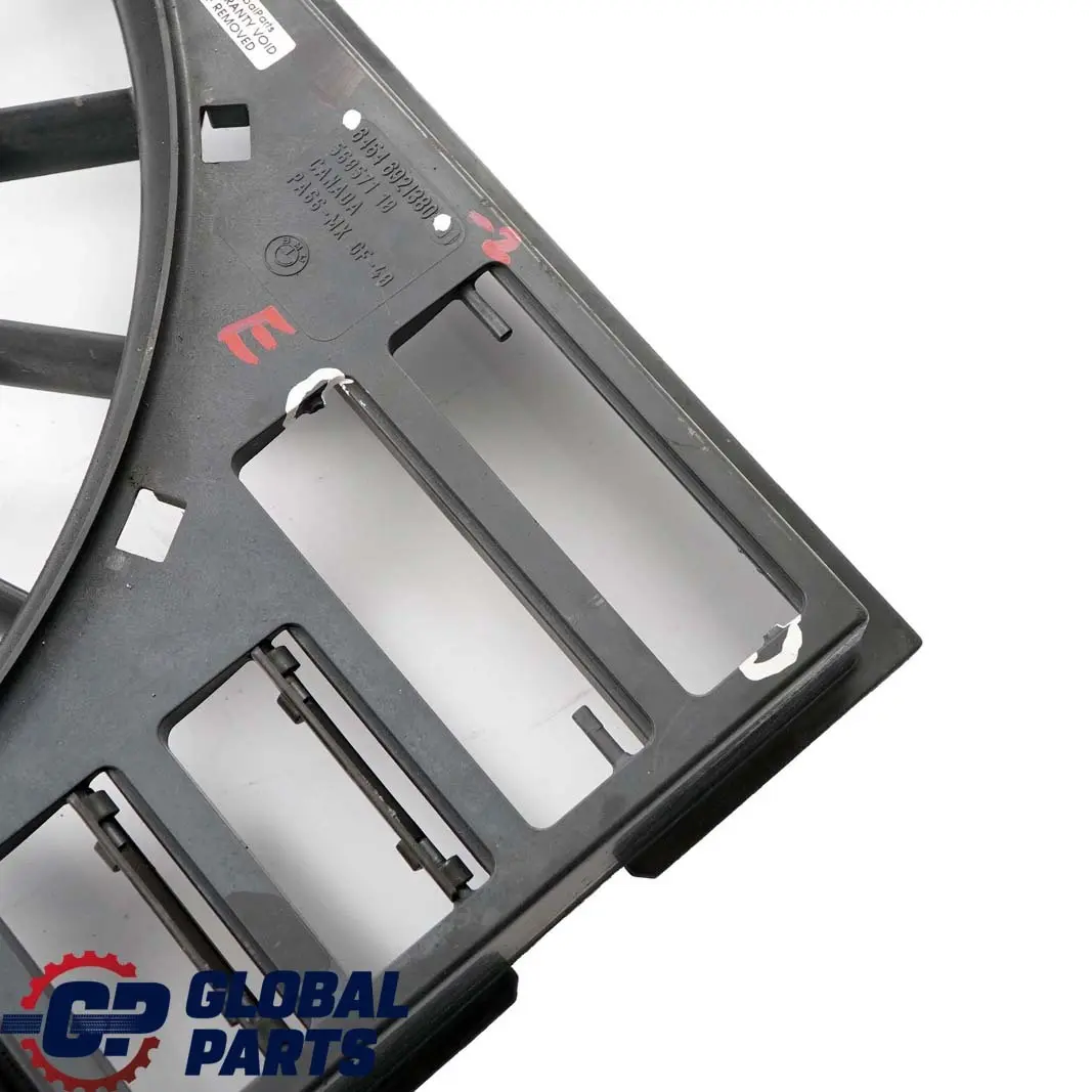 Cooling Radiator Shroud Cover to BMW 7 Series E65 730d 740d Engine with Part number 6921380 BMW 7 Series E65 730d 740d Engine Cooling Radiator Shroud Cover - SKU 6921380-2 - Part number 6921380