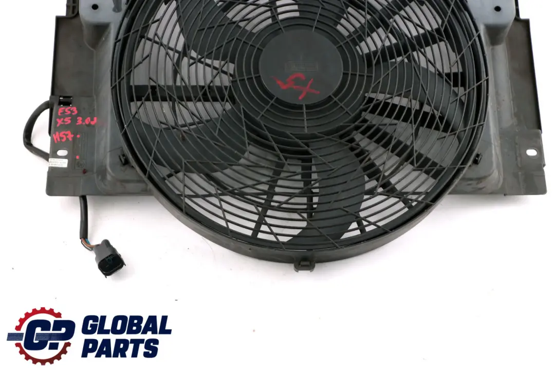 BMW X5 E53 M57 3.0d Engine Cooling Radiator Shroud Pusher Fan - SKU 6921382 - Part number 6921382