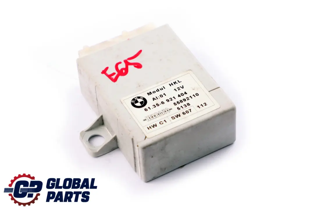 HKL Bootlid Trunk Lid Control Unit Module to BMW 5 7 Series E61 E65 E66 E67 with Part number 6921404 BMW 5 7 Series E61 E65 E66 E67 HKL Bootlid Trunk Lid Control Unit Module - SKU 6921404 - Part number 6921404