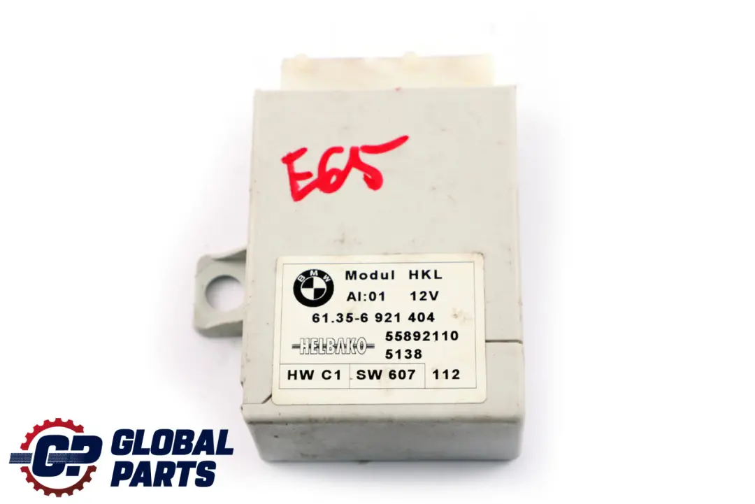 Reihe E61 E65 E66 E67 HKL Steuergerät Heckklappenlift für BMW 5 7 mit Teilenummer 6921404 BMW 5 7 Reihe E61 E65 E66 E67 HKL Steuergerät Heckklappenlift - SKU 6921404 - Teilenummer 6921404