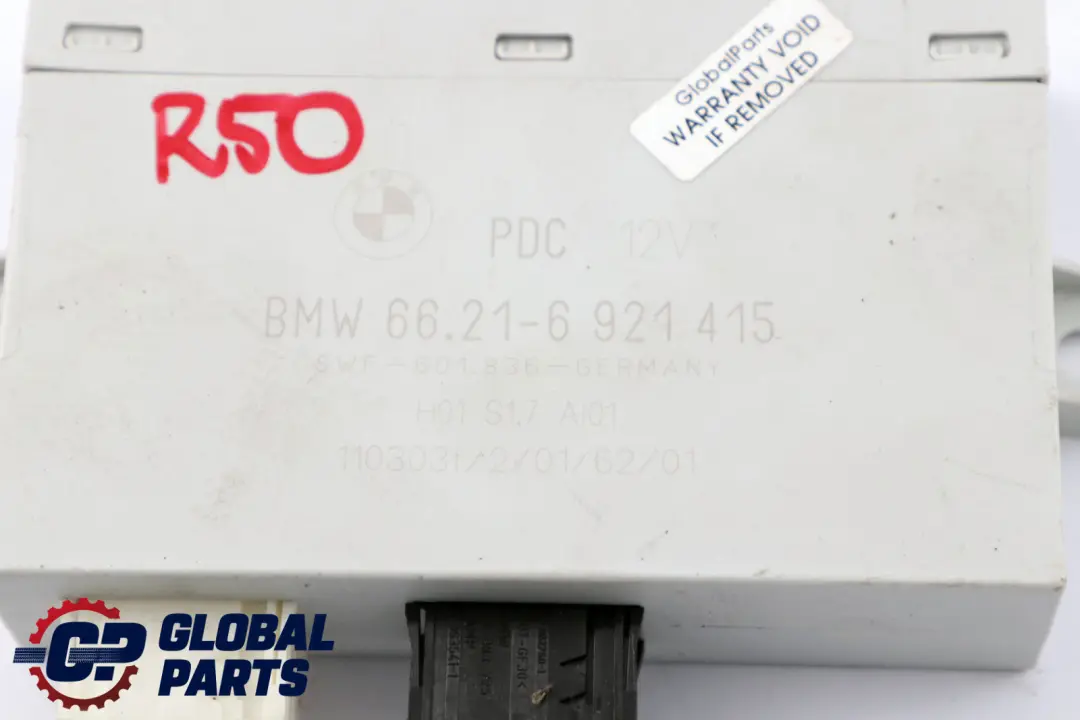 Parking Control Module Unit PDC to BMW E46 E89 Mini R50 R52 with Part number 6921415 BMW E46 E89 Mini R50 R52 Parking Control Module Unit PDC - SKU 6921415 - Part number 6921415