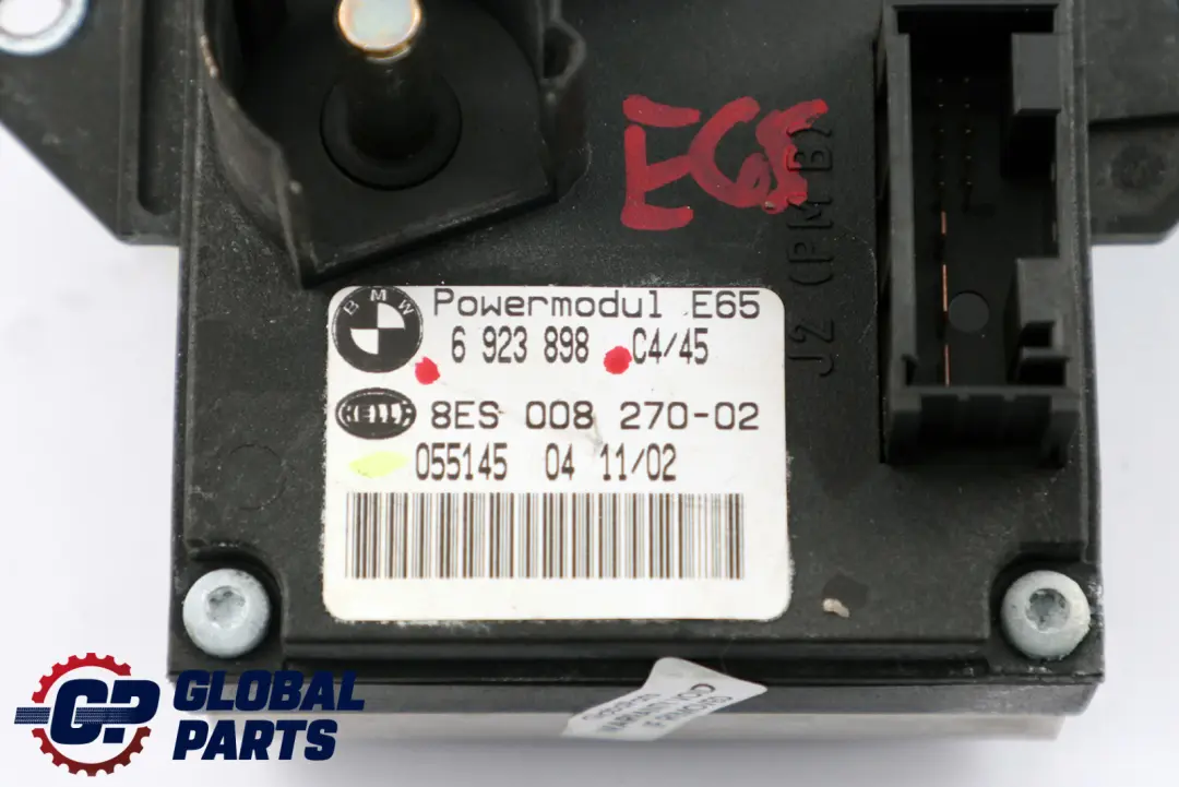 Unidad de Control Potencia Módulo ECU 6943489 6935431 6957026 para BMW E65 con número de pieza 9132581 BMW E65 Unidad de Control Potencia Módulo ECU 6943489 6935431 6957026 - SKU 6921566 - Número de pieza 9132581