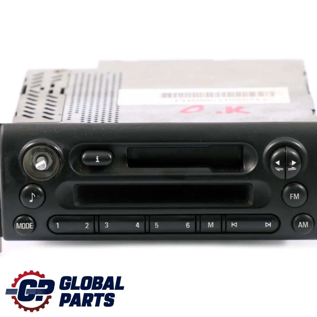 Wave Radio Cassette Headunit Tape Player para Mini Cooper One R50 R53 1 con número de pieza 6921593 Mini Cooper One R50 R53 1 Wave Radio Cassette Headunit Tape Player - SKU 6921593-1 - Número de pieza 6921593