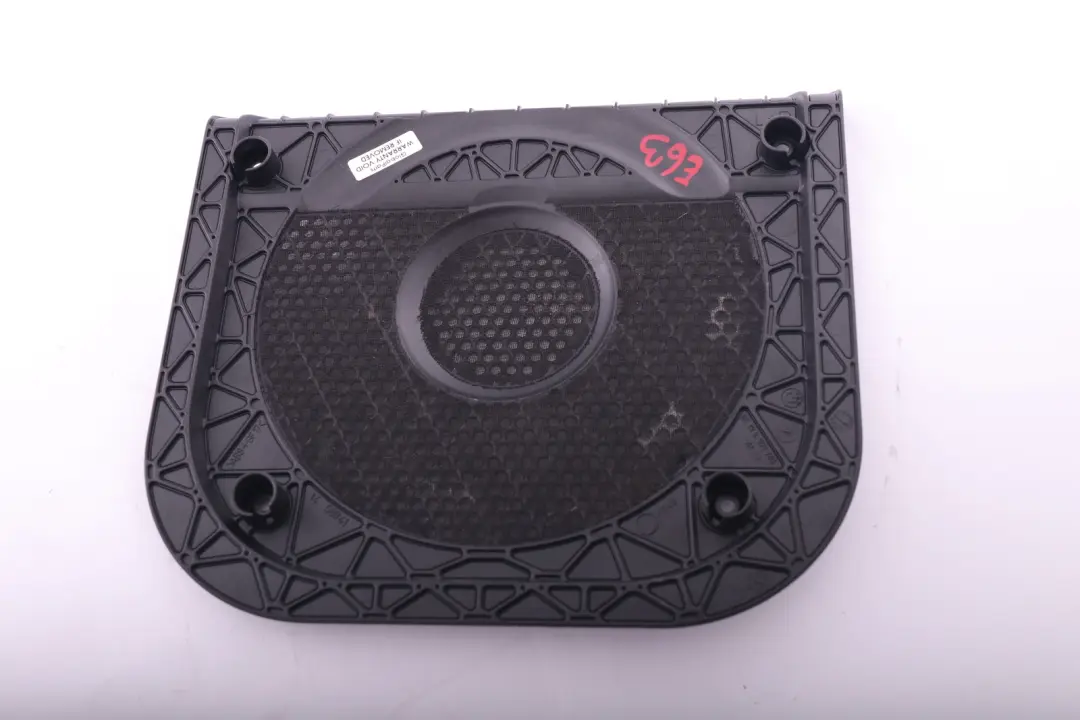E63N LCI Central Woofer Trim Panel Black to BMW 6 Series E63 with Part number 6921703 BMW 6 Series E63 E63N LCI Central Woofer Trim Panel Black - SKU 6921703 - Part number 6921703