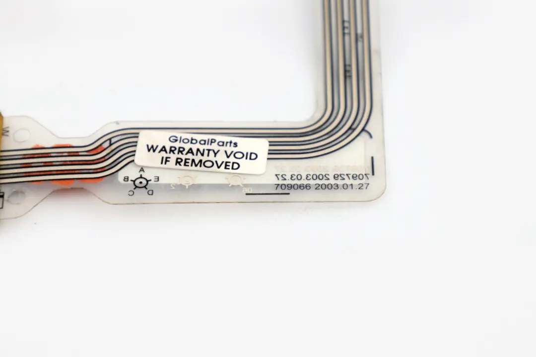 Alfombrilla Sensor Asiento Delantero para BMW E60 E65 E66 E67 con número de pieza 6921951 BMW E60 E65 E66 E67 Alfombrilla Sensor Asiento Delantero - SKU 6921951 - Número de pieza 6921951