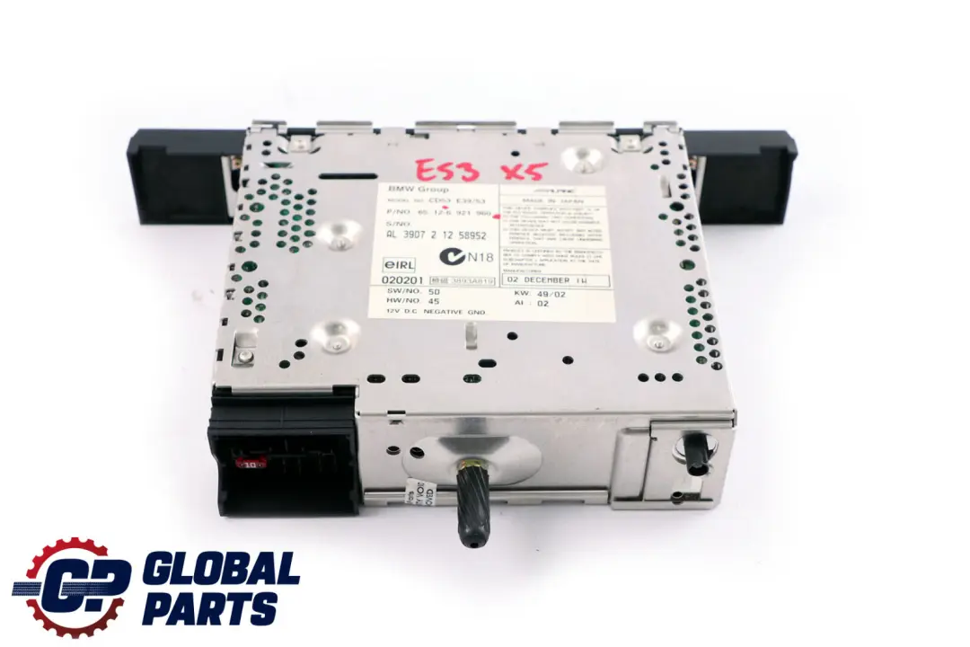 Radio reproductor CD Business para BMW E39 E53 con número de pieza 6961218 BMW E39 E53 Radio reproductor CD Business - SKU 6921960 - Número de pieza 6961218