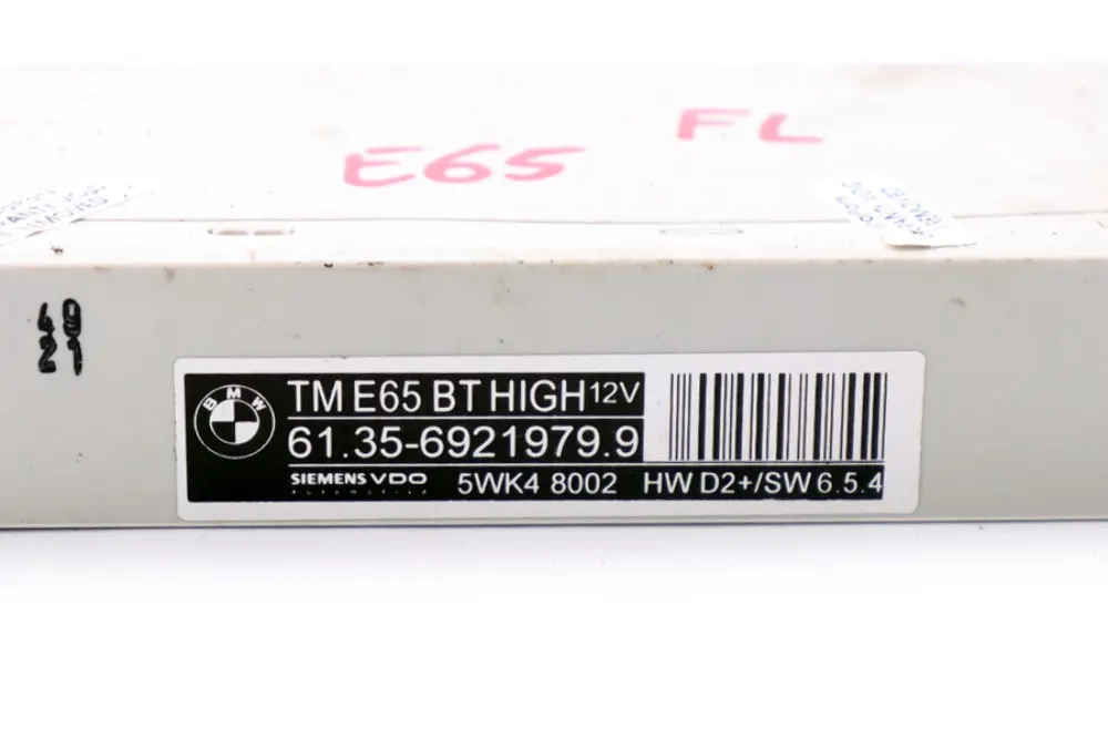 BMW E65 E66 E67 Moduł Sterownik Drzwi Strona Pasażera - SKU 6921979 - Numer Części 6921979