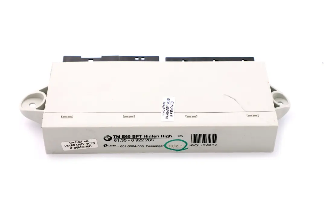  Door Module BMW E65 E66 Door Control Unit ECU TFT Rear Left N/S 6922263 - SKU 6921980-1 - Part number 6964140