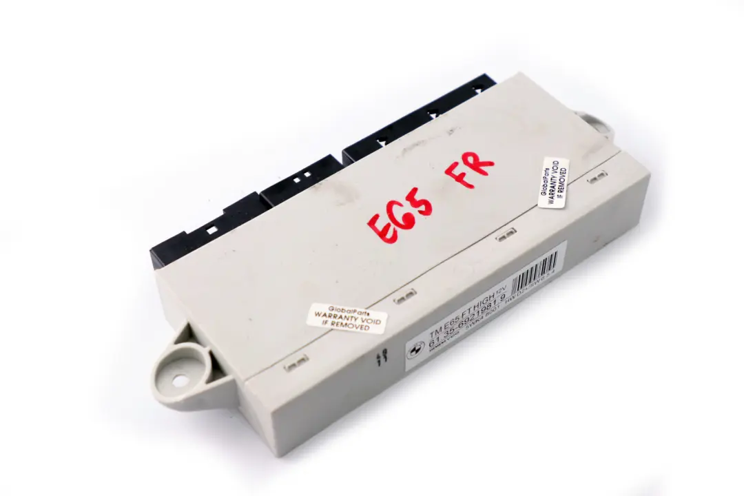 Control Unit Door Front Driver Side to BMW 7 Series E65 E66 E67 with Part number 6921981 BMW 7 Series E65 E66 E67 Control Unit Door Front Driver Side - SKU 6921981 - Part number 6921981