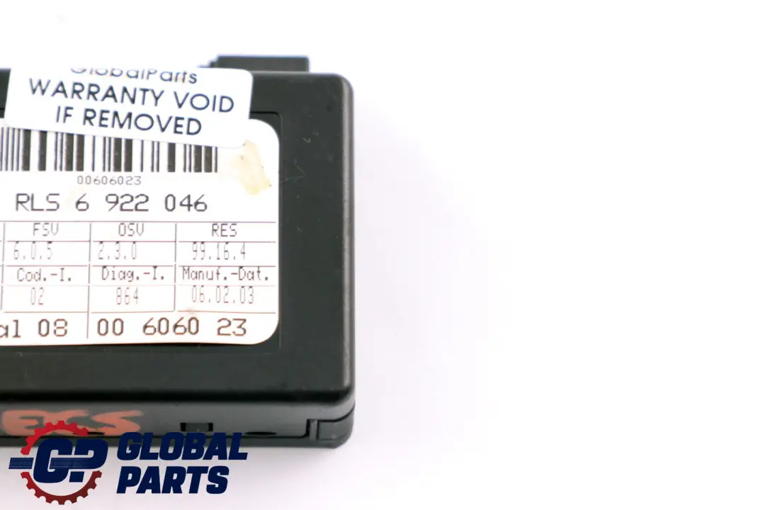 BMW Serie Mini Cooper E81 E87 E90 E91 R56 Pluie Et Capteur - SKU 6922046 - Numéro de pièce 6922046