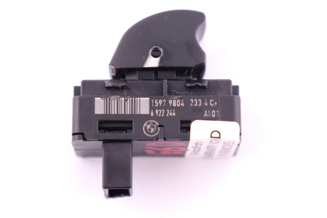 Interruptor elevalunas lado pasajero para BMW E60 E61 E83 con número de pieza 6922244 BMW E60 E61 E83 Interruptor elevalunas lado pasajero - SKU 6922244-1 - Número de pieza 6922244