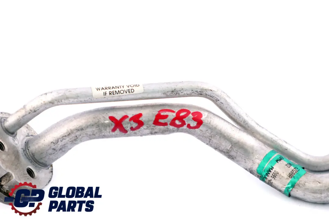 Conduite de Refrigerant Double Tuyau Aluminium pour BMW X3 E83 à propos du numéro de pièce 6922301 BMW X3 E83 Conduite de Refrigerant Double Tuyau Aluminium - SKU 6922301 - Numéro de pièce 6922301