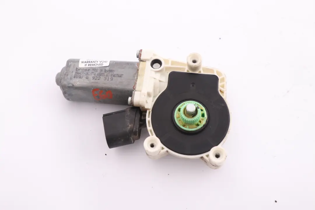 BMW E60 E61 LCI Motore Alzacristalli Porta Posteriore Sinistra - SKU 6922319 - Numero di parte 6922319