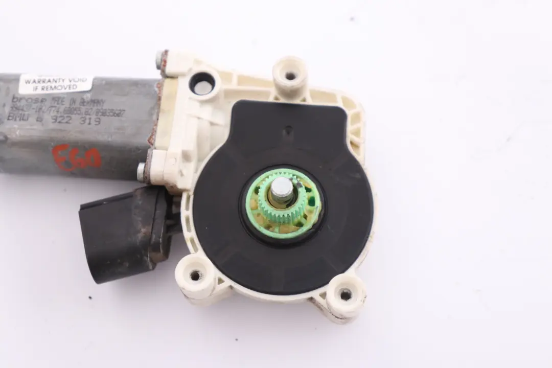 BMW E60 E61 LCI Moteur de Leve Vitre Arriere Gauche Porte - SKU 6922319 - Numéro de pièce 6922319