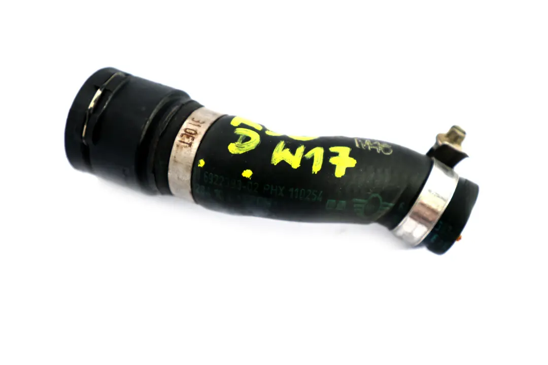 W17 Tubo Pompa Acqua Ausiliaria Flusso Motore per Mini One D R50 con numero di parte 6922393 Mini One D R50 W17 Tubo Pompa Acqua Ausiliaria Flusso Motore - SKU 6922393 - Numero di parte 6922393