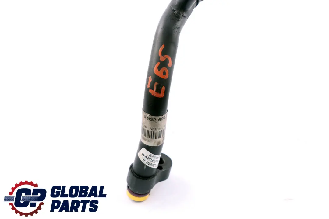 BMW 7 Series E65 E66 N62 N62N Petrol Suction Pipe Evaporator Compressor - SKU 6922694 - Part number 6942885