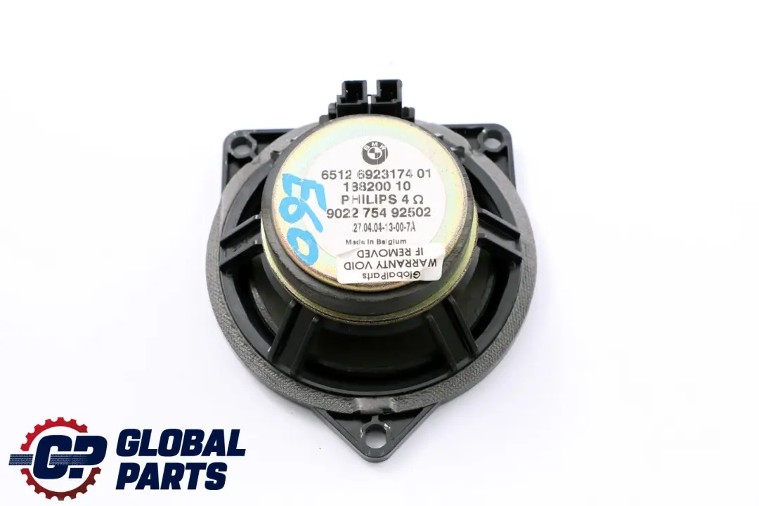 BMW E60 E87 E90 Sistema Audio Estéreo Altavoz de Gama Media - SKU 6923174 - Número de pieza 6923174