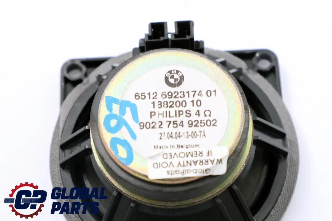 BMW E60 E87 E90 Sistema Audio Estéreo Altavoz de Gama Media - SKU 6923174 - Número de pieza 6923174