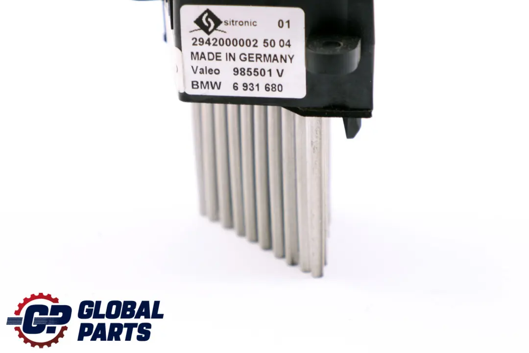 Resistencia Del Ventilador Calefacción BMW E39 E46 E53 E83 Ajuste Alto 6931680 para con número de pieza 6923204 Resistencia Del Ventilador Calefacción BMW E39 E46 E53 E83 Ajuste Alto 6931680 - SKU 6923204 - Número de pieza 6923204