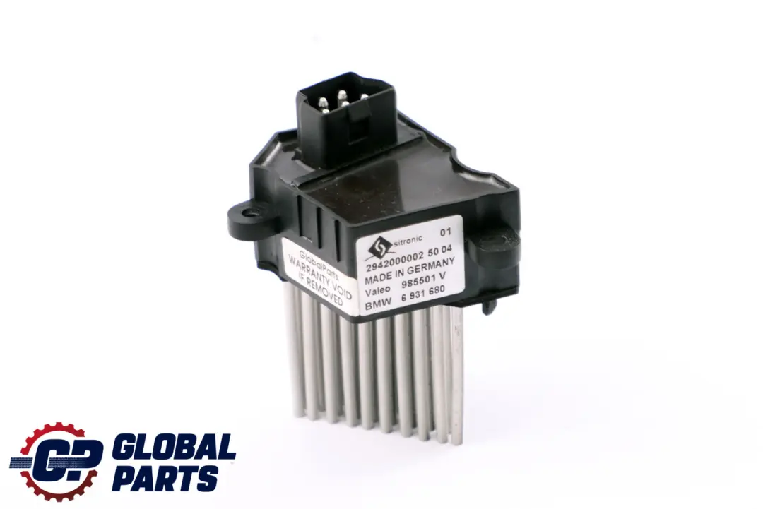 Heizungsgebläsewiderstand BMW E39 E46 E53 E83 Hohe Einstellung 6931680 für mit Teilenummer 6923204 Heizungsgebläsewiderstand BMW E39 E46 E53 E83 Hohe Einstellung 6931680 - SKU 6923204 - Teilenummer 6923204
