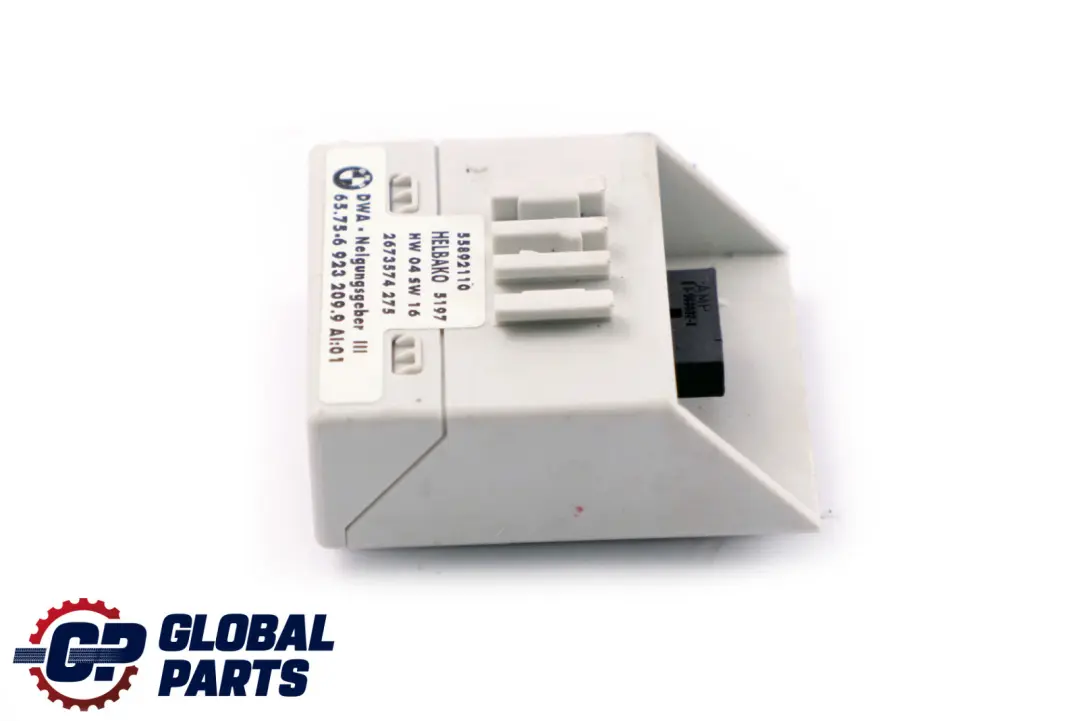 Sistema Di Allarme Modulo Indicatore Inclinazione per BMW X5 E46 E53 con numero di parte 6923209 BMW X5 E46 E53 Sistema Di Allarme Modulo Indicatore Inclinazione - SKU 6923209 - Numero di parte 6923209