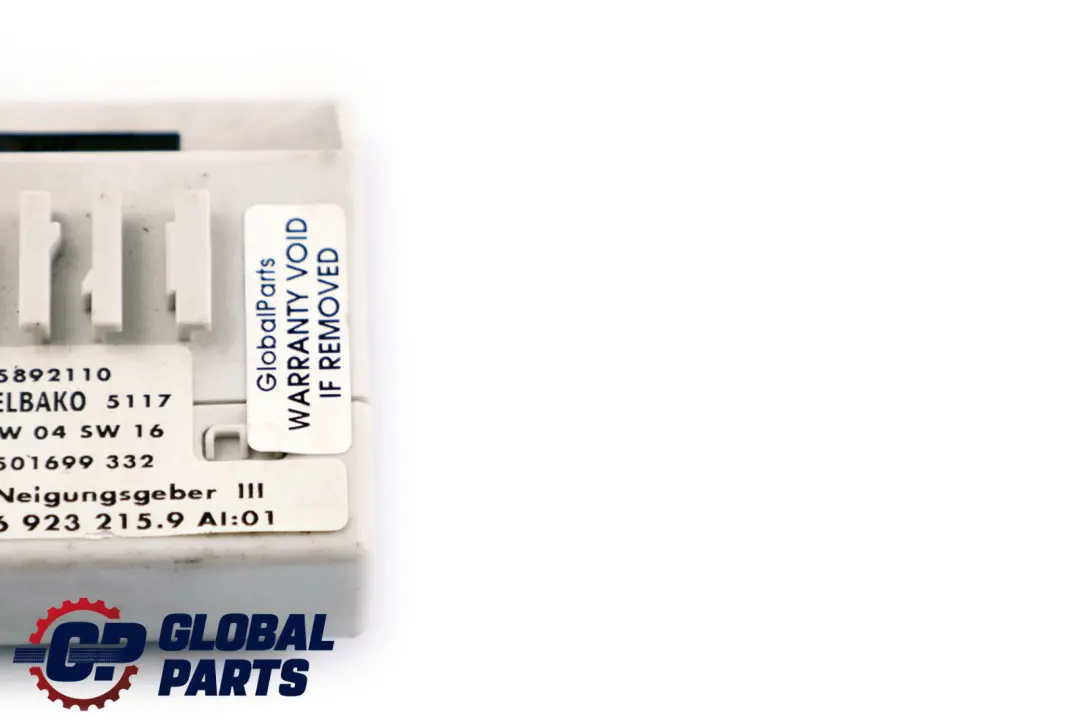 BMW E46 Inclination Indicator Alarm Tilt Sensor Module - SKU 6923215 - Part number 6923215