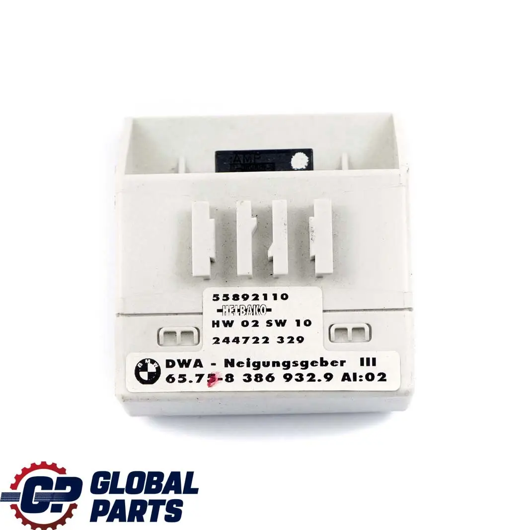 Indicador De inclinacion Alarma Sensor De inclinacion Modulo para BMW E46 con número de pieza 6923215 BMW E46 Indicador De inclinacion Alarma Sensor De inclinacion Modulo - SKU 6923215 - Número de pieza 6923215