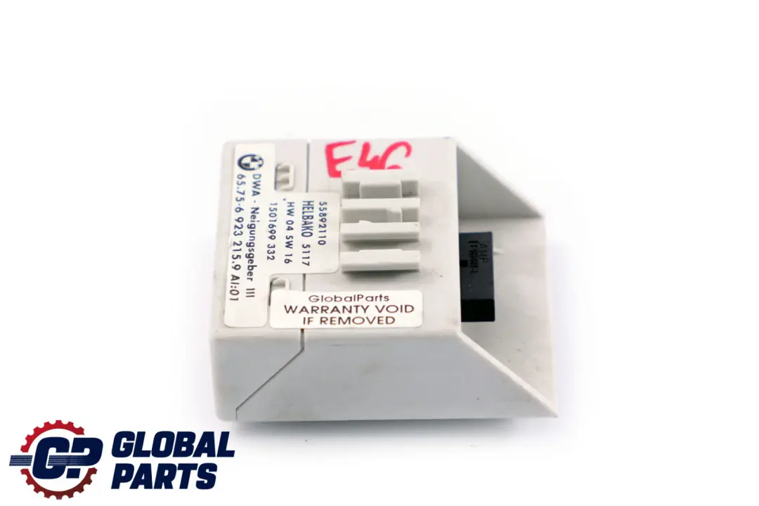 BMW E46 Sensore di Inclinazione Sistema Antifurto Modulo - SKU 6923215 - Numero di parte 6923215