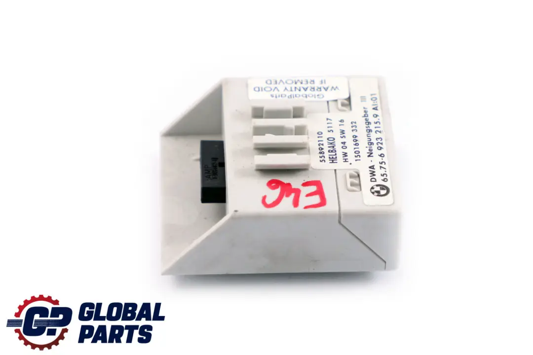 BMW E46 Inclination Indicator Alarm Tilt Sensor Module - SKU 6923215 - Part number 6923215