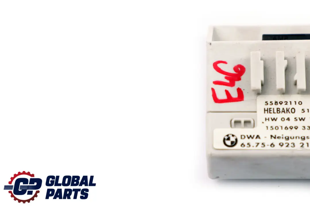 Sensore di Inclinazione Sistema Antifurto Modulo per BMW E46 con numero di parte 6923215 BMW E46 Sensore di Inclinazione Sistema Antifurto Modulo - SKU 6923215 - Numero di parte 6923215