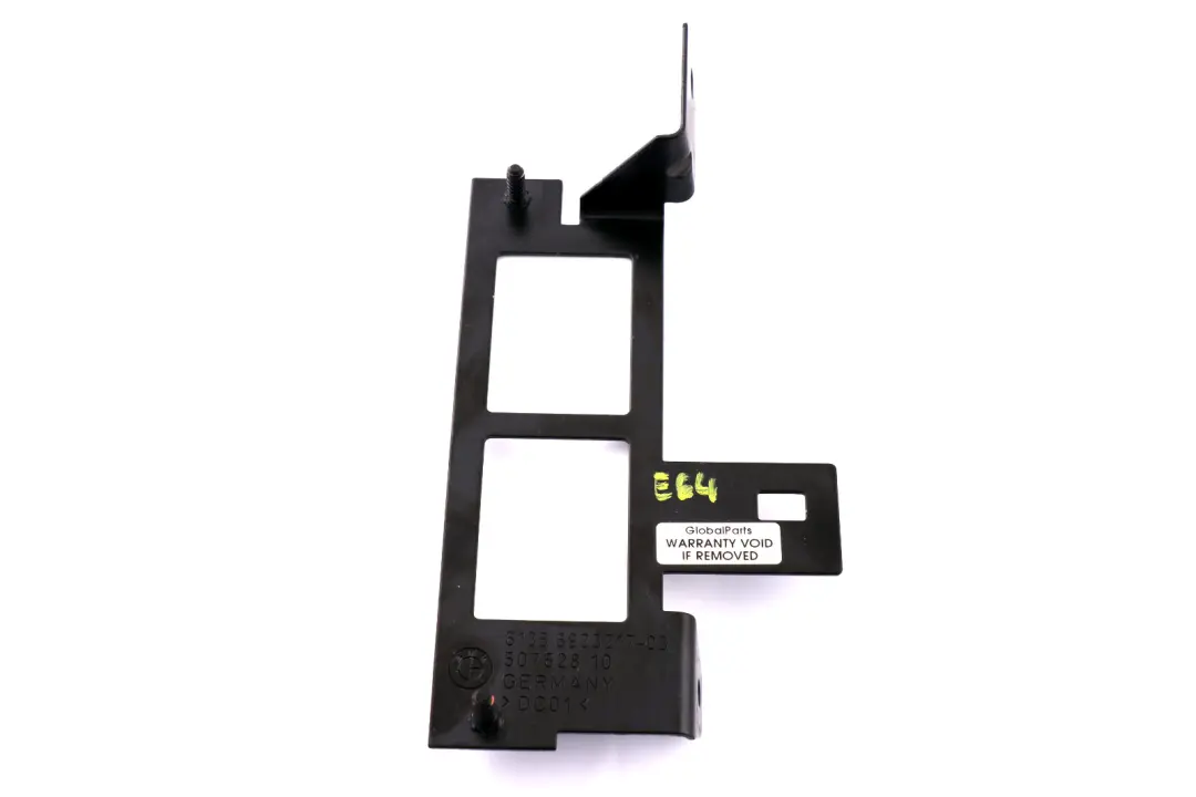 Support Appareil de Commande electrique 6135 pour BMW E64 LCI à propos du numéro de pièce 6923217 BMW E64 LCI Support Appareil de Commande electrique 6135 - SKU 6923217 - Numéro de pièce 6923217