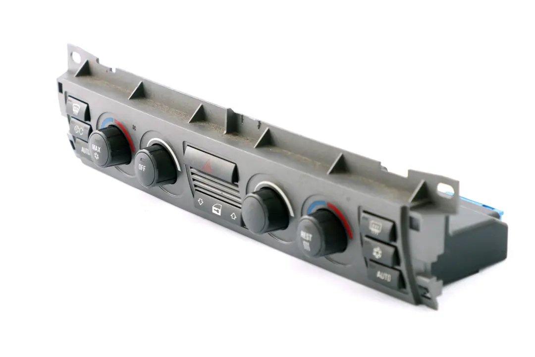 BMW 7 er E65 E66 E67 Bedienteil Klimaautomatik Dark Silver Silber - SKU 6923382 - Teilenummer 6953185