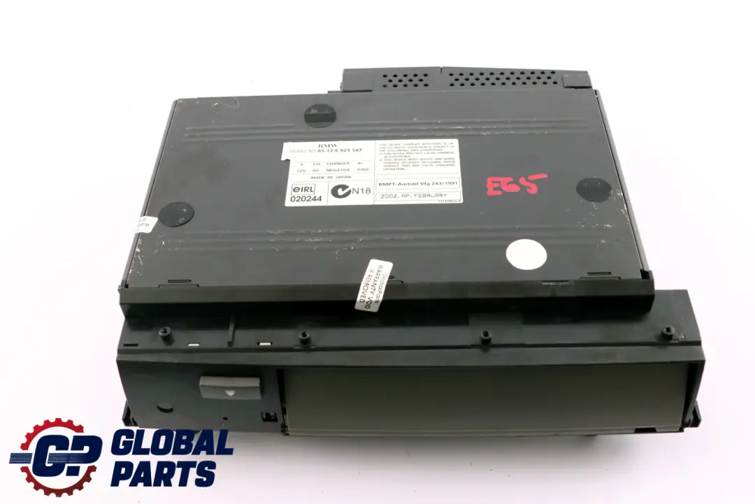 6-fold CD Changer Multichanger Without Magazine to BMW E65 E66 with Part number 6926933 BMW E65 E66 6-fold CD Changer Multichanger Without Magazine - SKU 6923547 - Part number 6926933