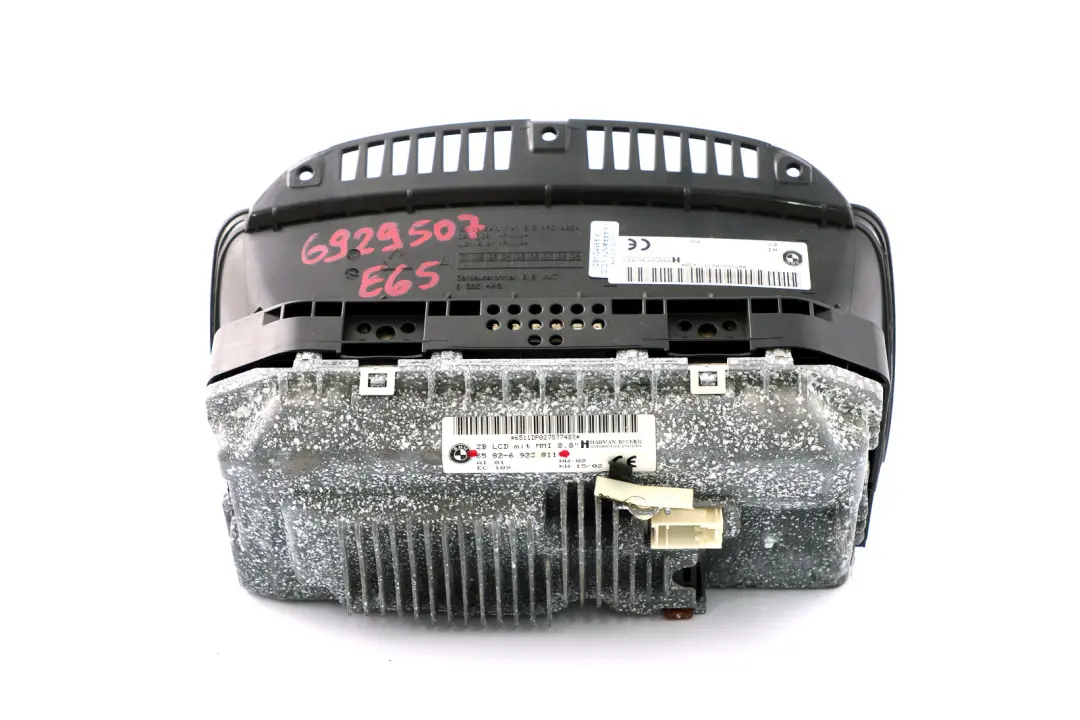 On-board Navigation Display Monitor Screen 8,8" to BMW 7 Series E65 E66 with Part number 6929507 BMW 7 Series E65 E66 On-board Navigation Display Monitor Screen 8,8" - SKU 6923811 - Part number 6929507