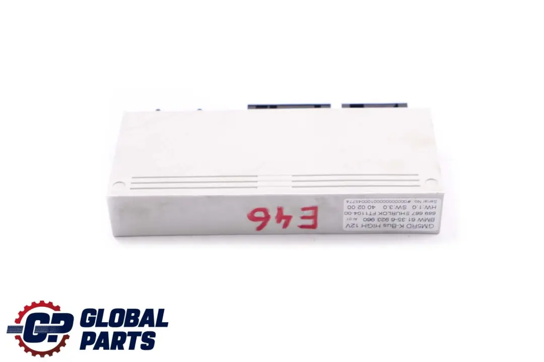 XE46 E83 le Module de Base GM5RD K-Bus High pour BMW 3 à propos du numéro de pièce 3454607 BMW 3 XE46 E83 le Module de Base GM5RD K-Bus High - SKU 6923960 - Numéro de pièce 3454607
