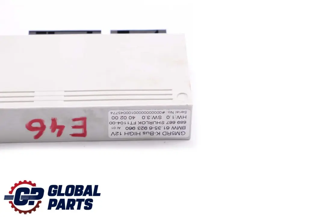 Grundmodul GM5RD K-Bus HIGH für BMW 3 X3 er E46 E83 mit Teilenummer 3454607 BMW 3 X3 er E46 E83 Grundmodul GM5RD K-Bus HIGH - SKU 6923960 - Teilenummer 3454607