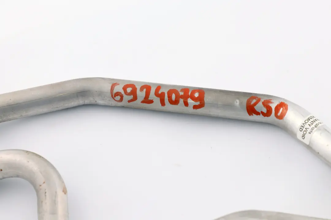 Tuyau Double En Aluminium Climatisation pour Mini Cooper R50 R52 à propos du numéro de pièce 6924079 Mini Cooper R50 R52 Tuyau Double En Aluminium Climatisation - SKU 6924079 - Numéro de pièce 6924079