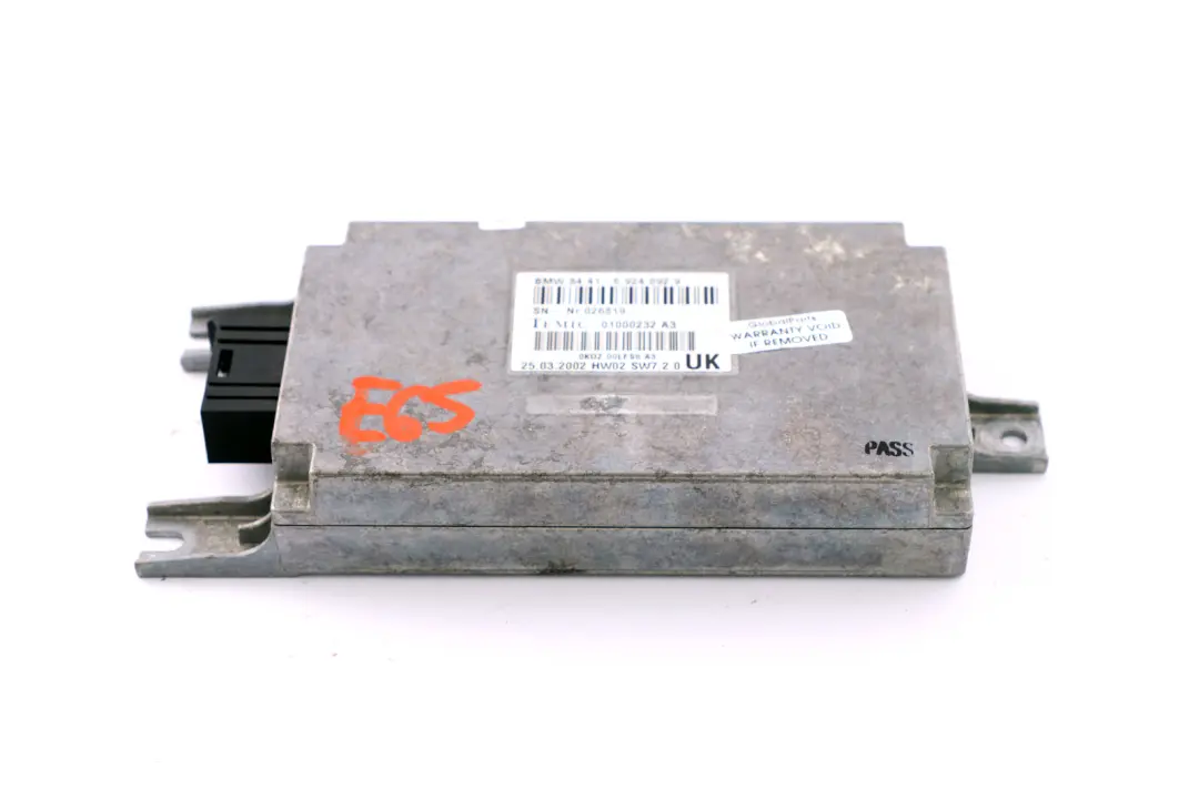 BMW 7 er E65 E66 E67 Steuergerät Spracheingabesystem ENGLISH - SKU 6924092 - Teilenummer 6941974