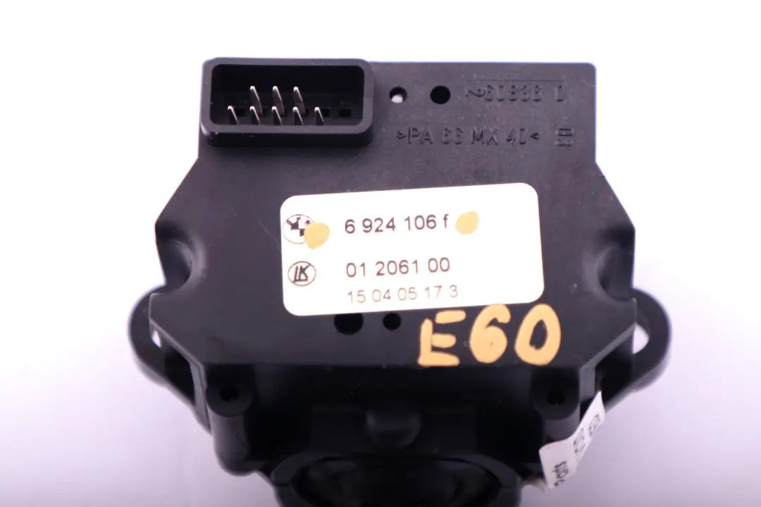 Mando Limpiaparabrisas Columna Dirección para BMW E60 E63 E64 con número de pieza 6924106 BMW E60 E63 E64 Mando Limpiaparabrisas Columna Dirección - SKU 6924106 - Número de pieza 6924106