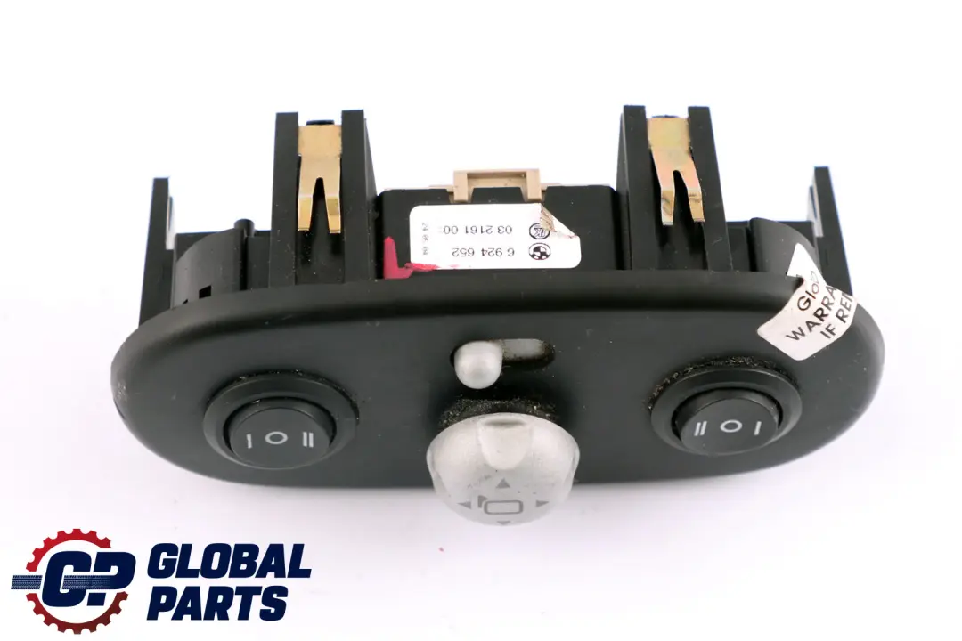 Control Switch Exterior Electric Wing Mirror to MINI 1 R50 R52 R53 with Part number 6924652 MINI 1 R50 R52 R53 Control Switch Exterior Electric Wing Mirror - SKU 6924652-1 - Part number 6924652